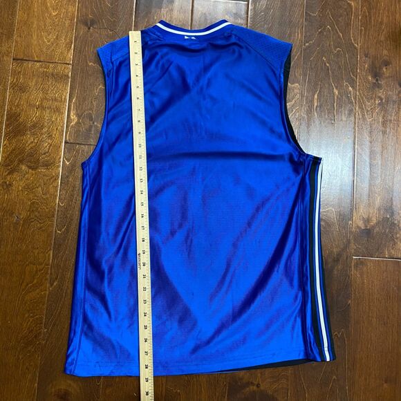 Shaq Dunkman Vintage Y2K Reversible Royal Blue Black Mesh Jersey Men's Medium - Picture 10 of 10